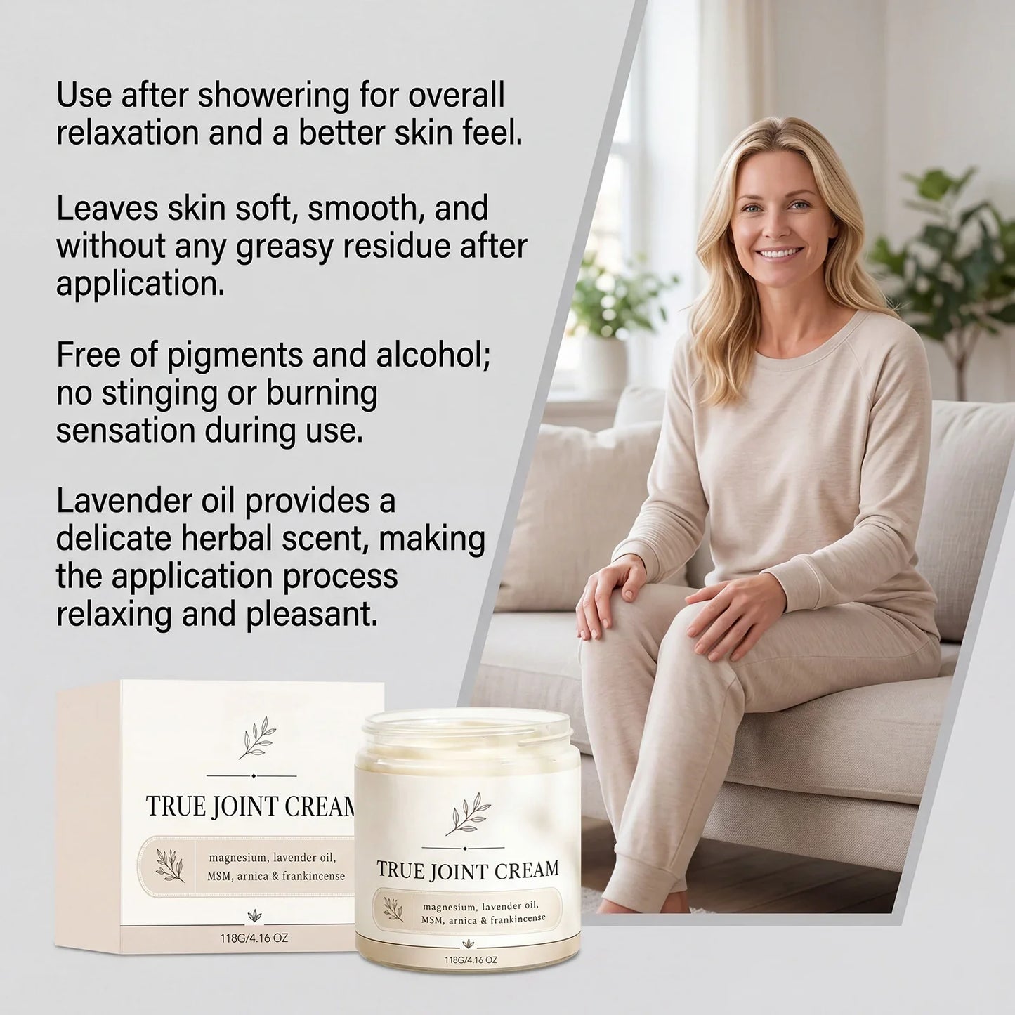Joint Care Massage Ointment – Neck, Shoulder & Knee Cream 118g