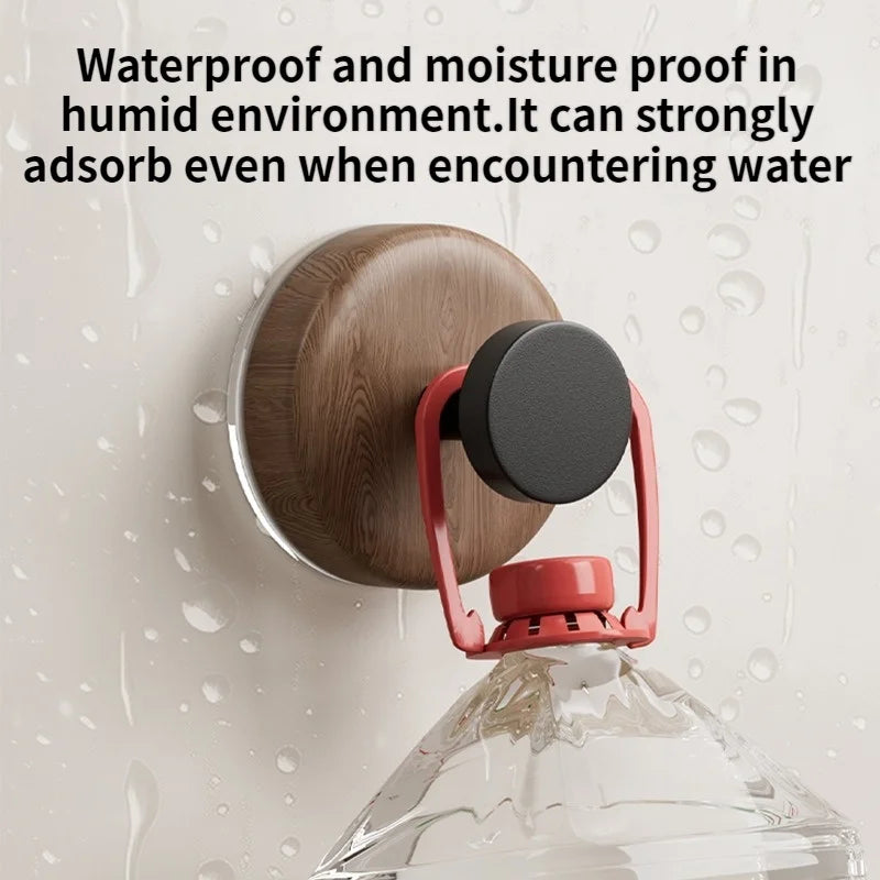 No-Drill Suction Cup Wall Hooks | Bathroom & Kitchen (1–3 Hooks)