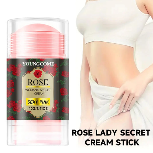 YOUNGCOME Rose Moisturizing Cream Stick – Dry Face & Body Care Moisturizing Cream Stick Peaceful Pleasures Health and Wellness