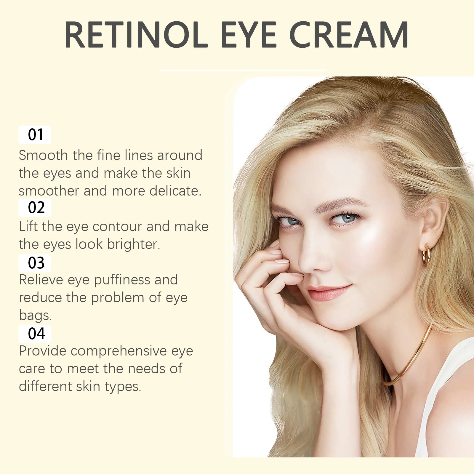 Revitalizing Eye Cream Anti Dark Circles Improve Puffiness Dullness Remove Wrinkles Hydrating Firming Brightening Eye Skin Care Peaceful Pleasures Health and Wellness