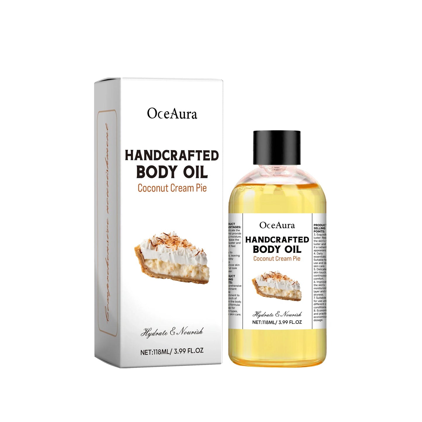 OceAura Body Juice Oil – Moisturizing & Brightening Body Oil