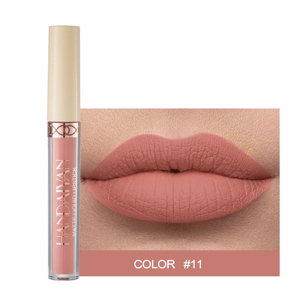 Handaiyan Matte Velvet Liquid Lip Glaze – Waterproof Lip Stain