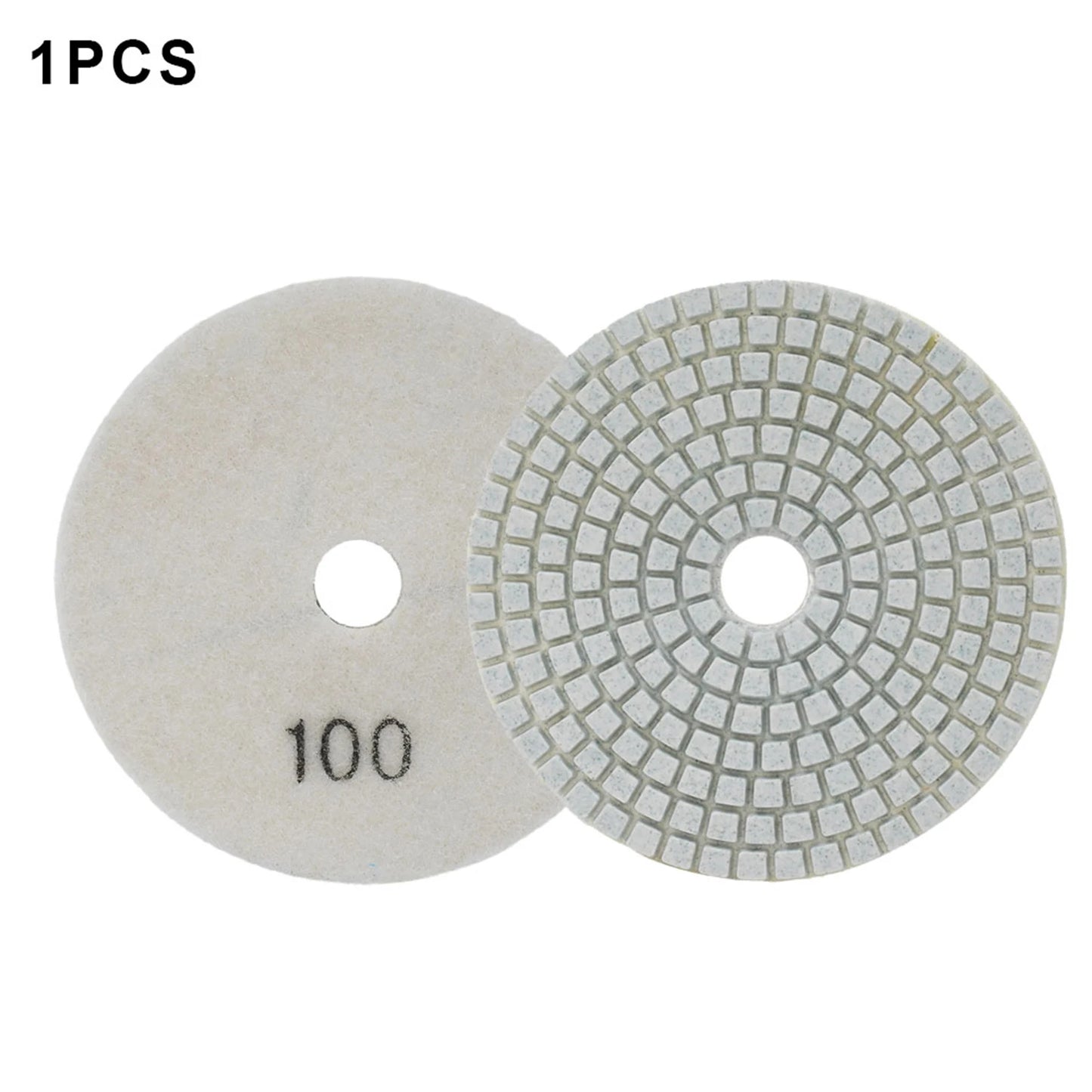 4 Diamond Polishing Pad Wet Dry Pads Flexible Grinding Discs Granite