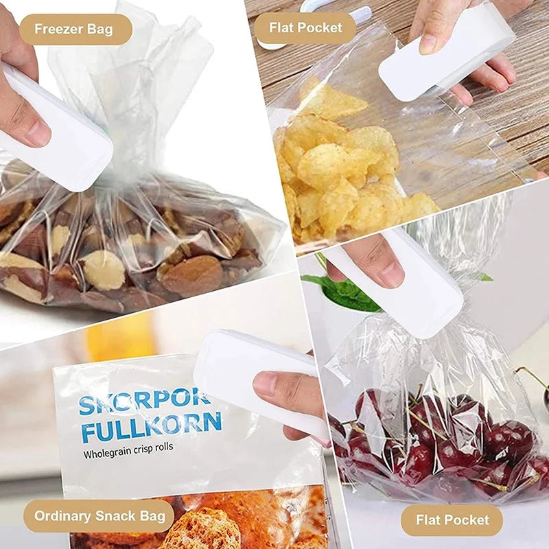Mini Handheld Heat Bag Sealer | Thermal Plastic Food Bag Machine