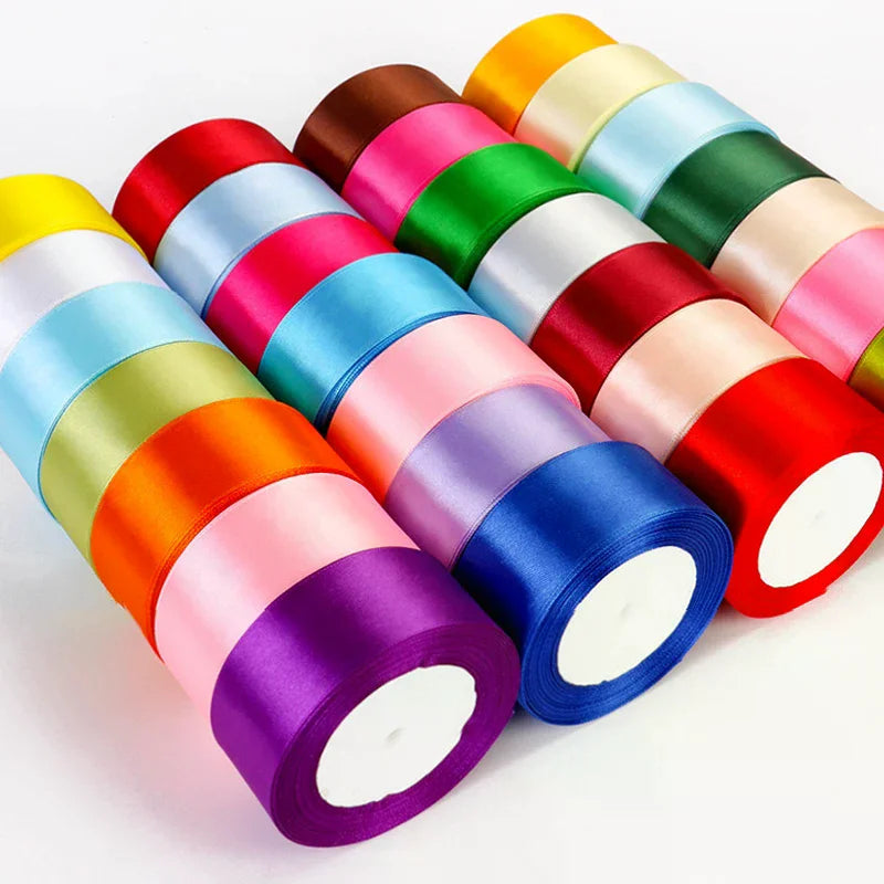 4cm Satin Ribbon Roll 25 Yards – Bows, Gifts & DIY Crafts