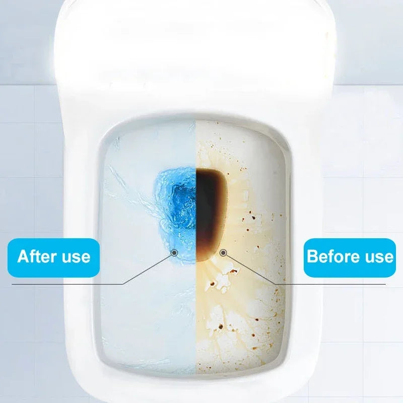 Toilet Cleaning Tablets – Fast-Fizz Bathroom Bowl Cleaner