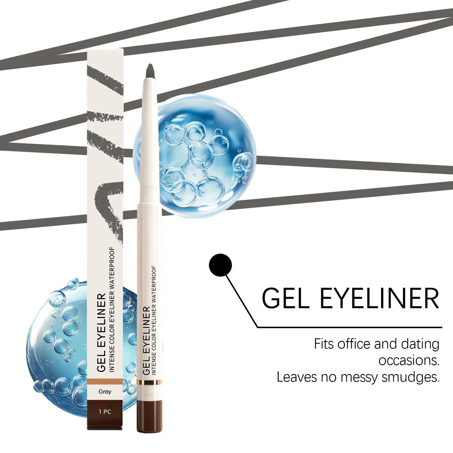 Waterproof Matte Eyeliner Pencil – Long-Lasting & Smudge-Proof