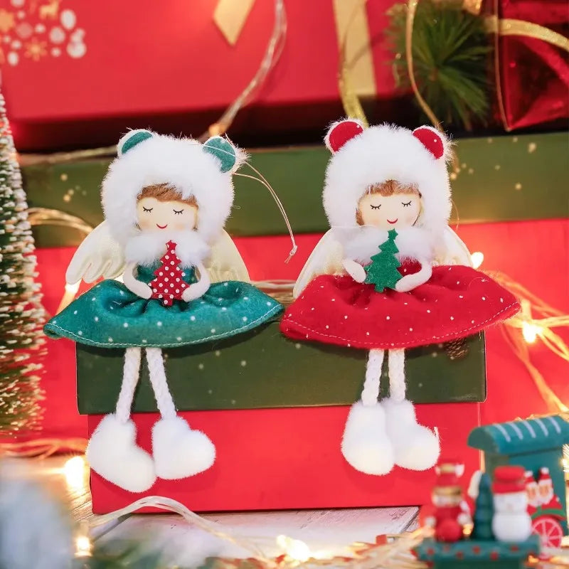 Angel Girl Christmas Tree Ornament – Cute Xmas Pendant Gift
