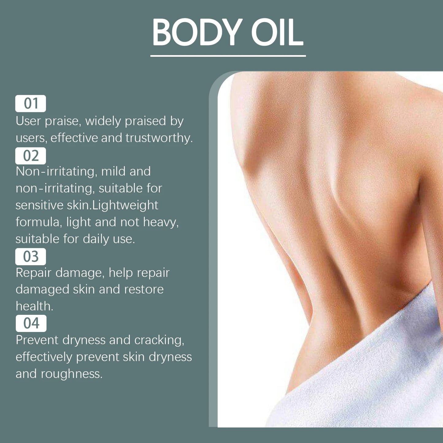 Firming Body Oil – Anti-Cellulite & Skin Tightening, 60ml