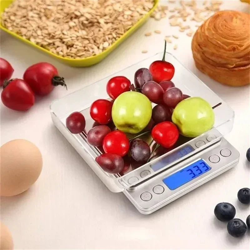 Digital Kitchen Scale Kitchen Measuring Scales Mini Pocket Precision Jewelry Electronic Balance De Cuisine Weight Gold Food Bar Peaceful Pleasures Health and Wellness