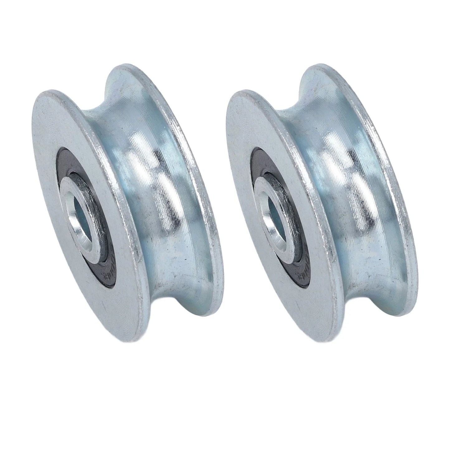 Pulley Bearing Wheel Pulley Wheel 40mm Outer Diameter 8mm Center Hole Diameter Alloy Steel Pulley Rolling Bearing Wheel Peaceful Pleasures Health and Wellness