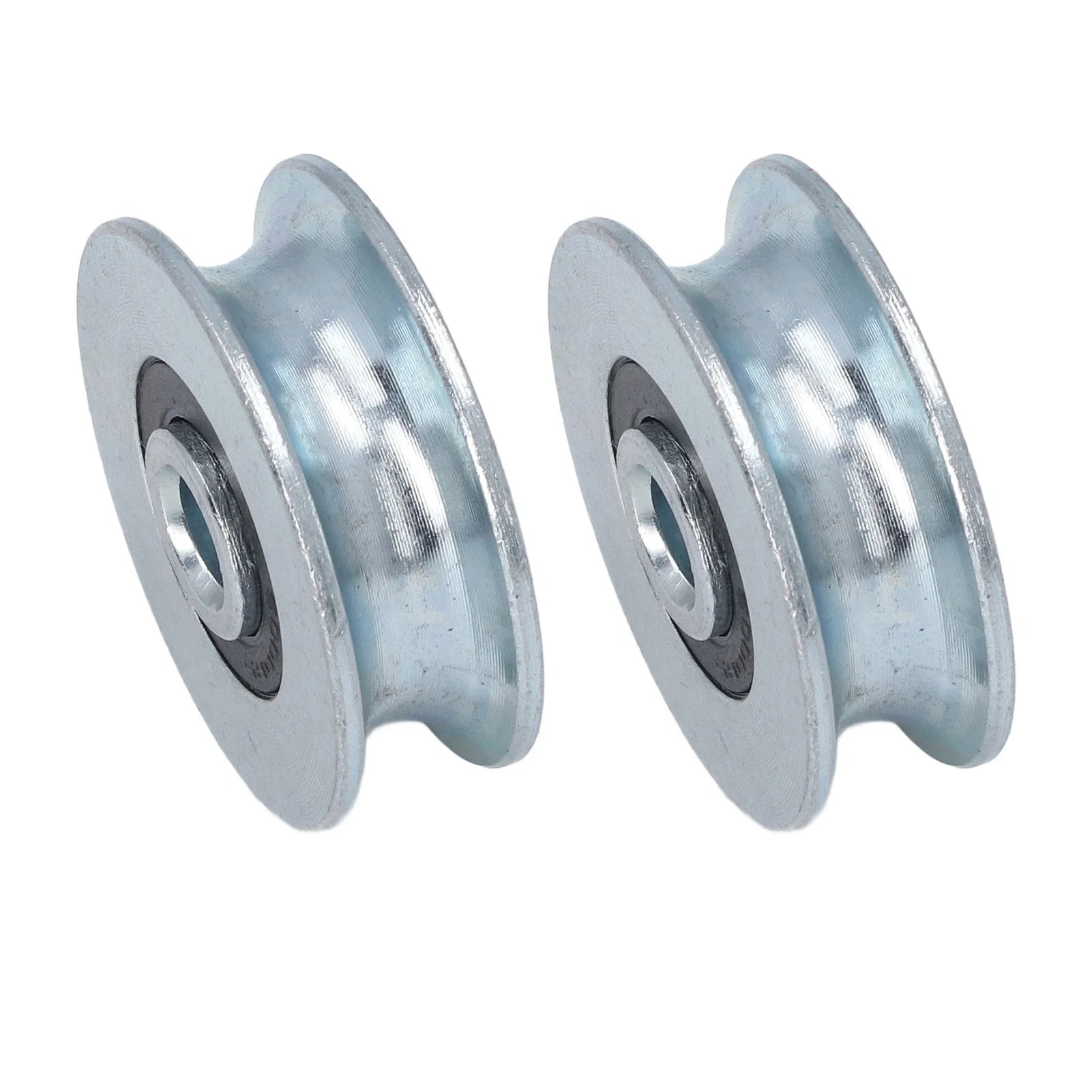 Pulley Bearing Wheel Pulley Wheel 40mm Outer Diameter 8mm Center Hole Diameter Alloy Steel Pulley Rolling Bearing Wheel Peaceful Pleasures Health and Wellness