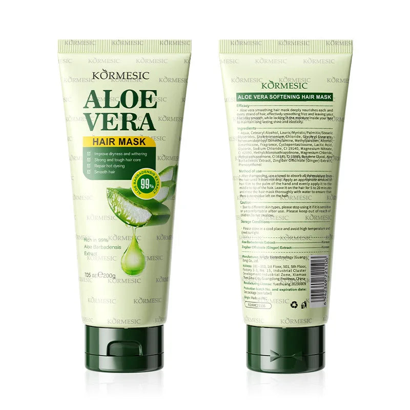 Aloe Vera Hair Care Set – Vegan Conditioner & Repair Mask Hair Care Set Peaceful Pleasures Health and Wellness