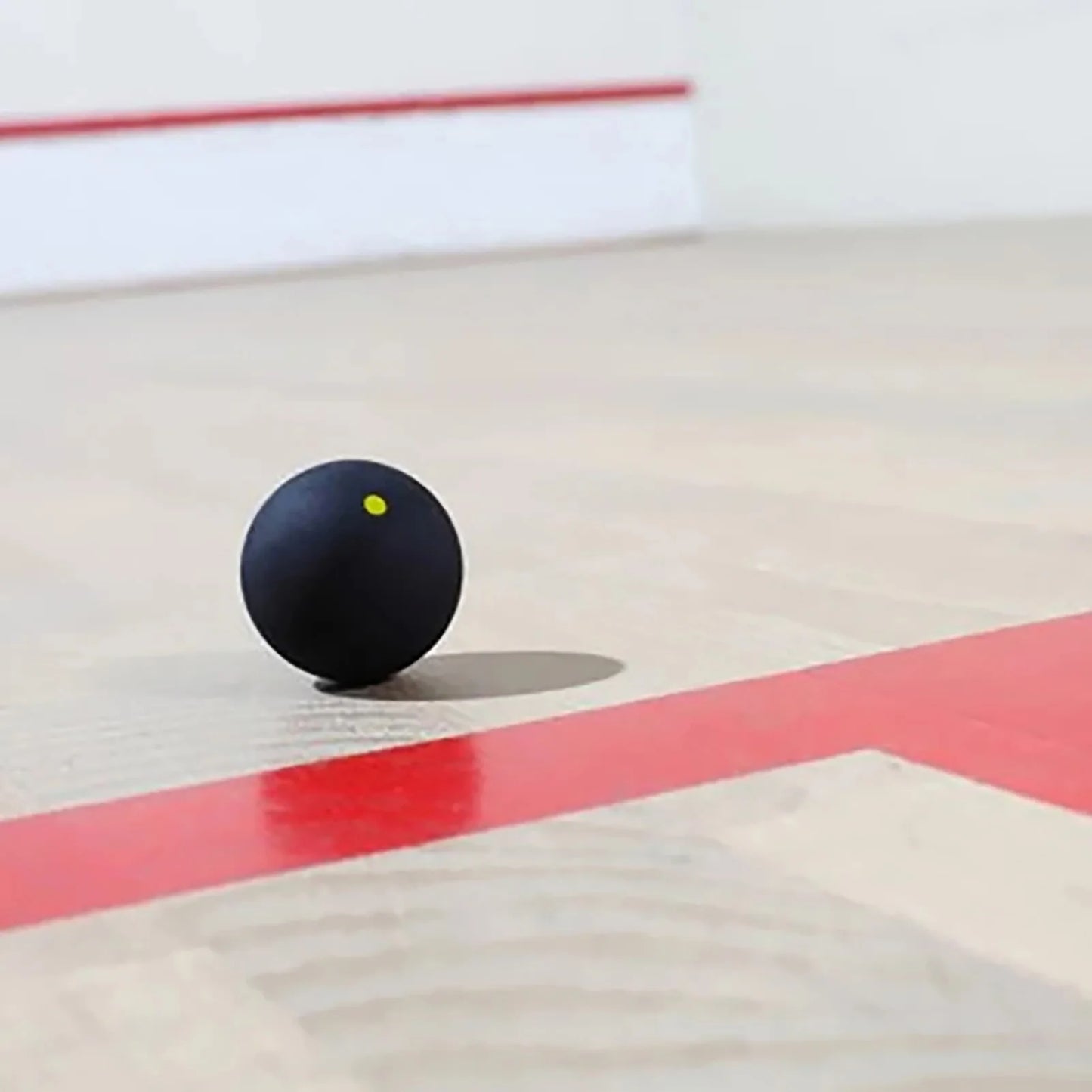 Professional Squash Ball Premium Construction Light in Weight Rubber Ball Suitable for Intermediate Entertainment Peaceful Pleasures Health and Wellness