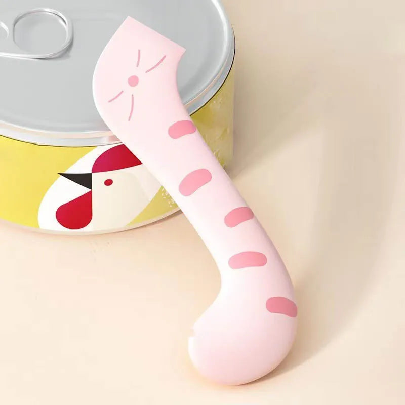 3-in-1 Pet Can Lid, Opener & Feeding Spoon | TPE Seal