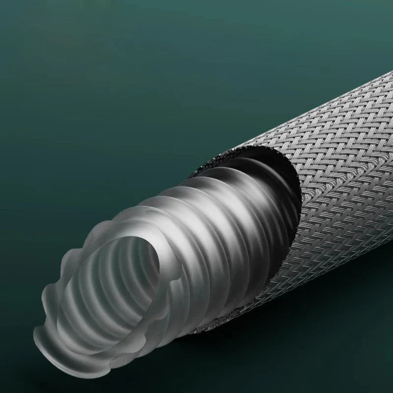 Flexible Shower Hose 1.5m/2m G1/2 – Nylon Bathroom Pipe
