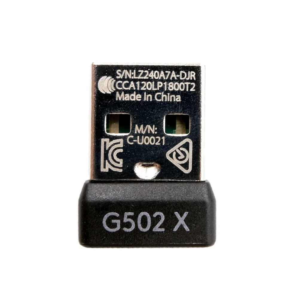 USB Dongle Mouse Receiver Adapter Replacement For Logi-Tech G502X / G502X Plus Lightspeed Wireless Gaming Mouse Peaceful Pleasures Health and Wellness