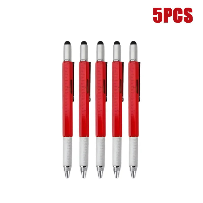 7-in-1 Stylus Pen | Screwdriver, Ruler, Level & Ballpoint