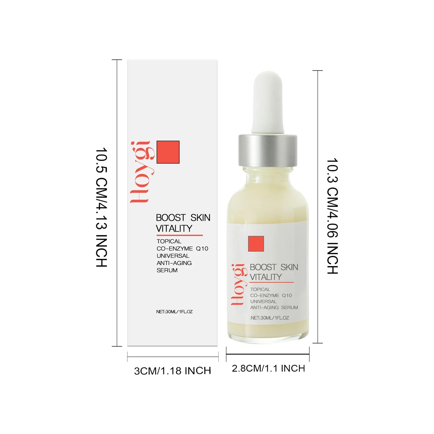 CoQ10 Face & Neck Firming Anti-Aging Serum – Lifts & Tightens