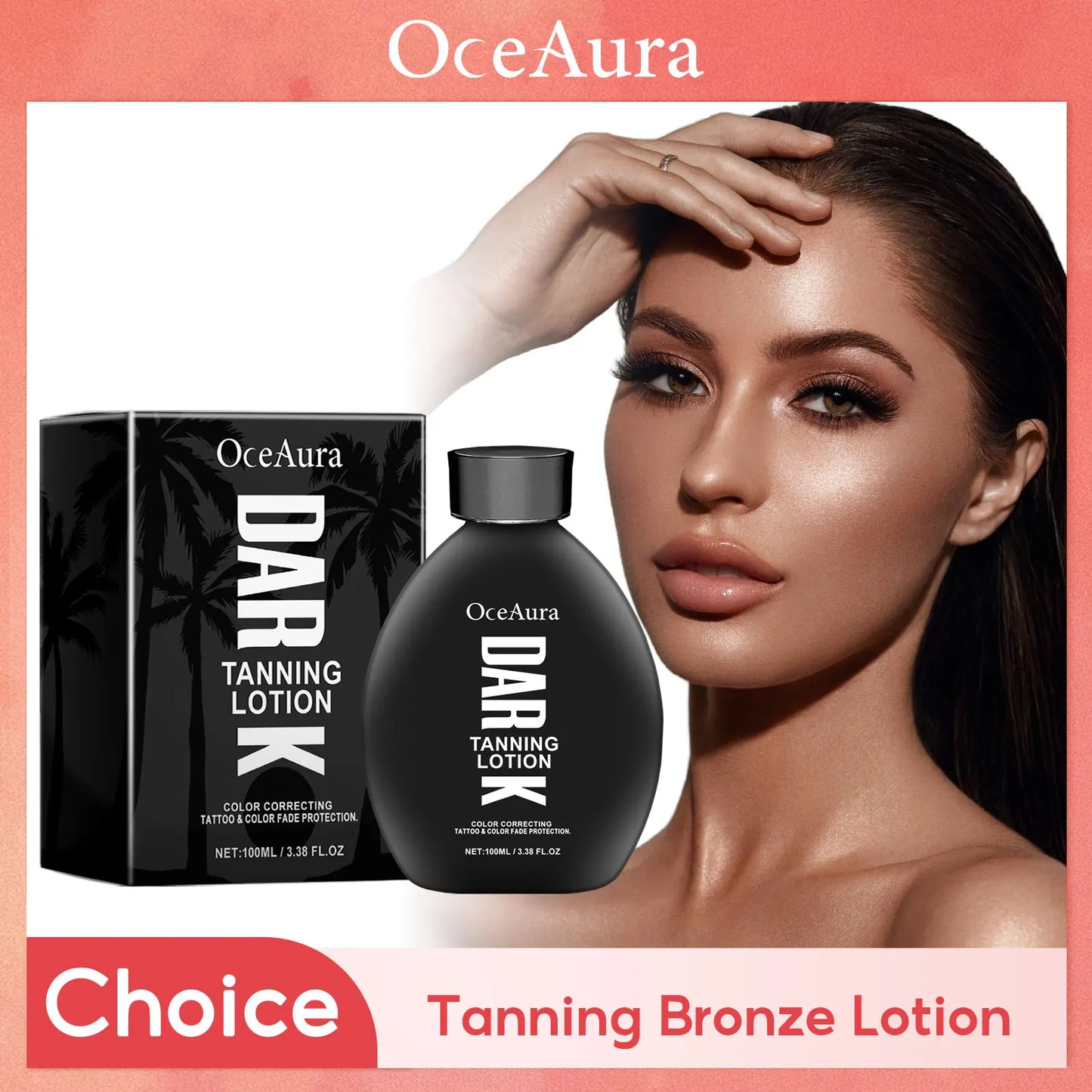 OceAura Intensive Self-Tanning Bronzer Lotion – Natural Glow 100ml
