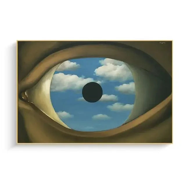 Modern Surrealist Canvas Wall Art Print | Unframed Poster