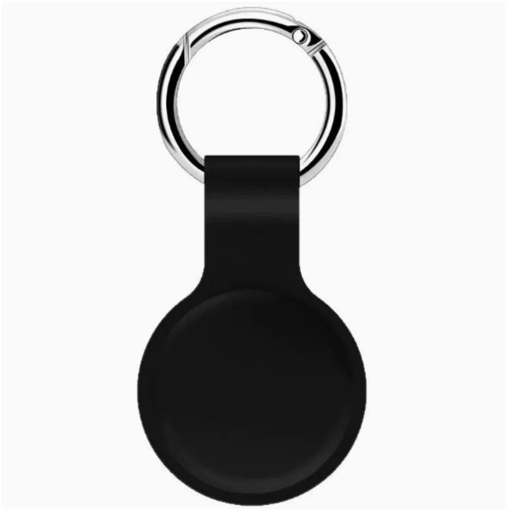 Cover for Airtags Case Liquid Silicone Protective Shell Tracker Accessories Anti-scratch Sleeve Keychain Air Tag Case Peaceful Pleasures Health and Wellness
