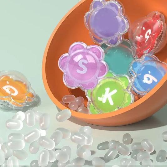 Kids Floating Ball Bath Toy Set | Safe Sensory Water Play Kids Bath Toy Set Peaceful Pleasures Health and Wellness