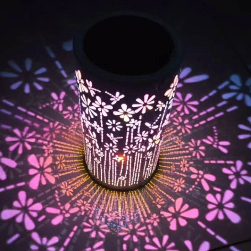 Solar Dragonfly Shadow Light – Waterproof Outdoor Garden Decor