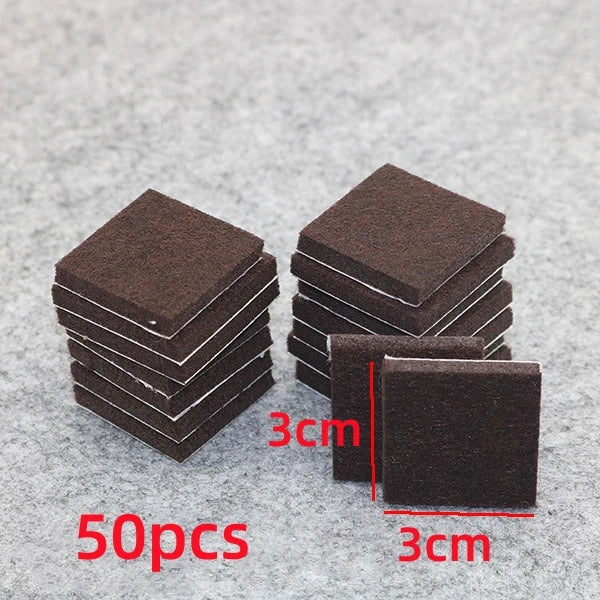 Felt Furniture Leg Pads 18–128pcs | Self-Adhesive Floor Protectors