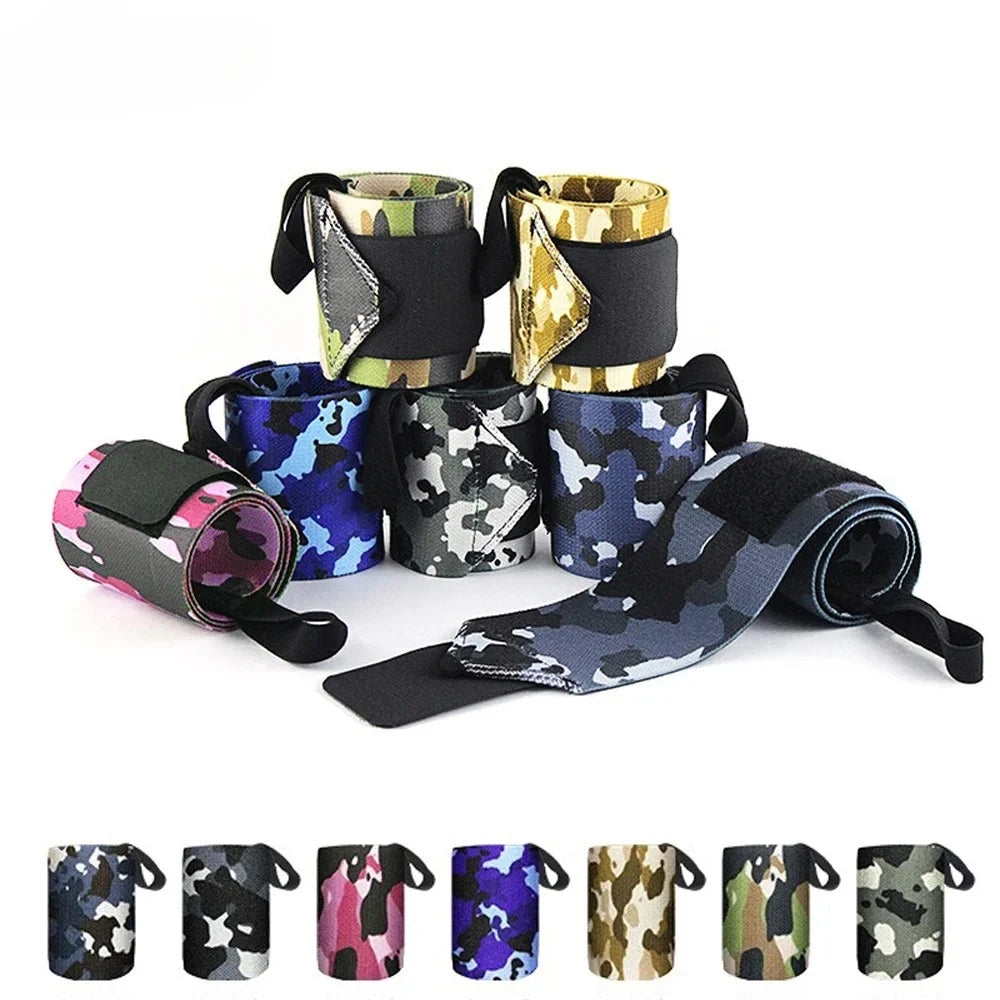 Wrist Support Gym Strap Camouflage Adjustable Wristband Elastic Wrist Wraps Bandages for Gym Weightlifting Protect Hand Wrap Peaceful Pleasures Health and Wellness