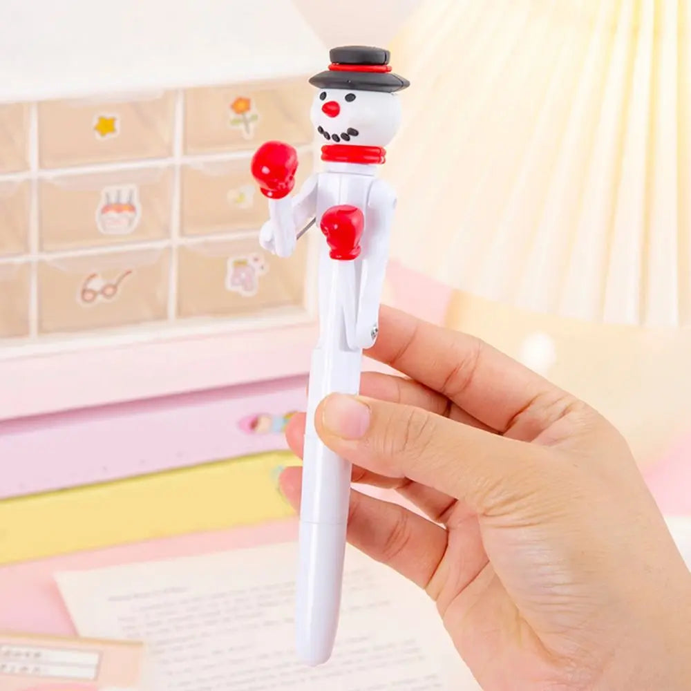 Signature Interactive Boxing Pen Boring 1.0mm Fun Mechanism Fist Pen Writing Press Ballpoint Pen Boxing Fighting Pen Award Gifts Peaceful Pleasures Health and Wellness 2