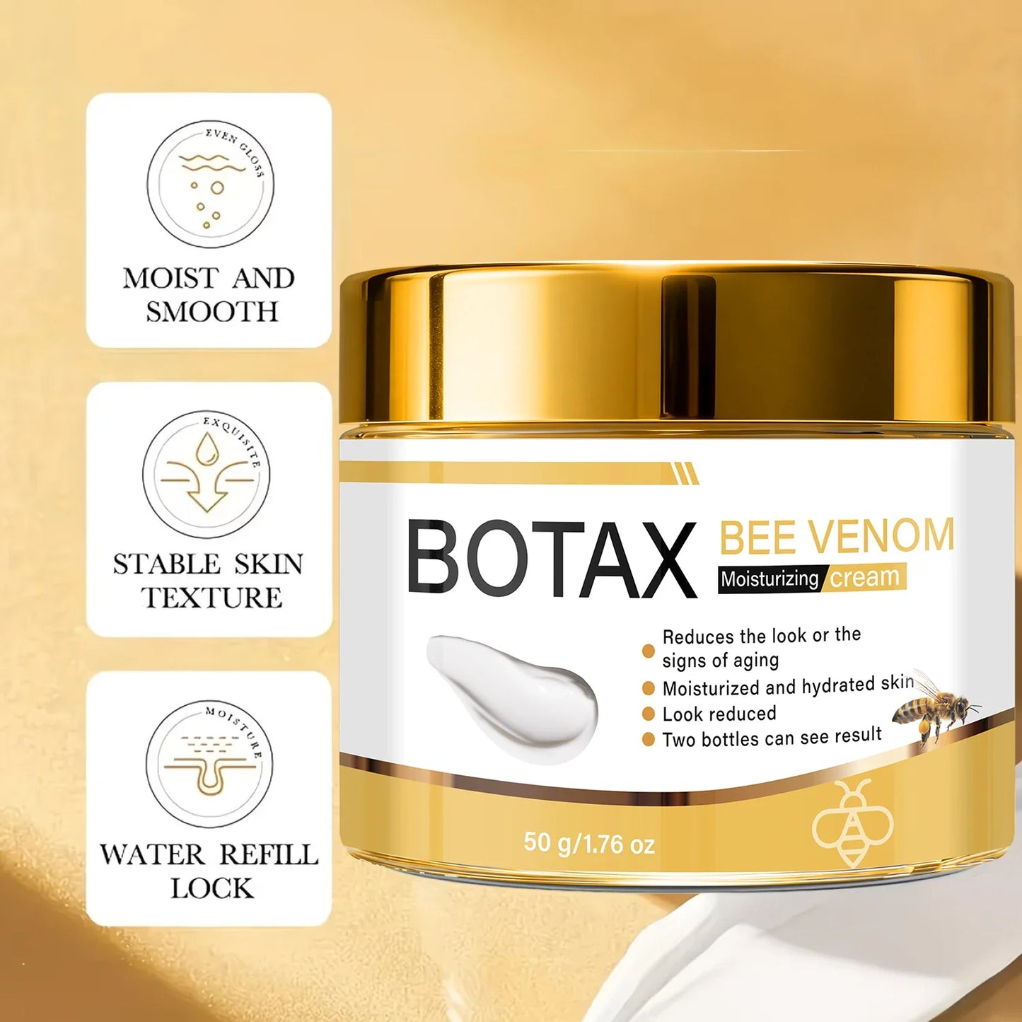 BOTAX Bee Venom Anti-Aging Cream – Retinol & Hyaluronic Acid