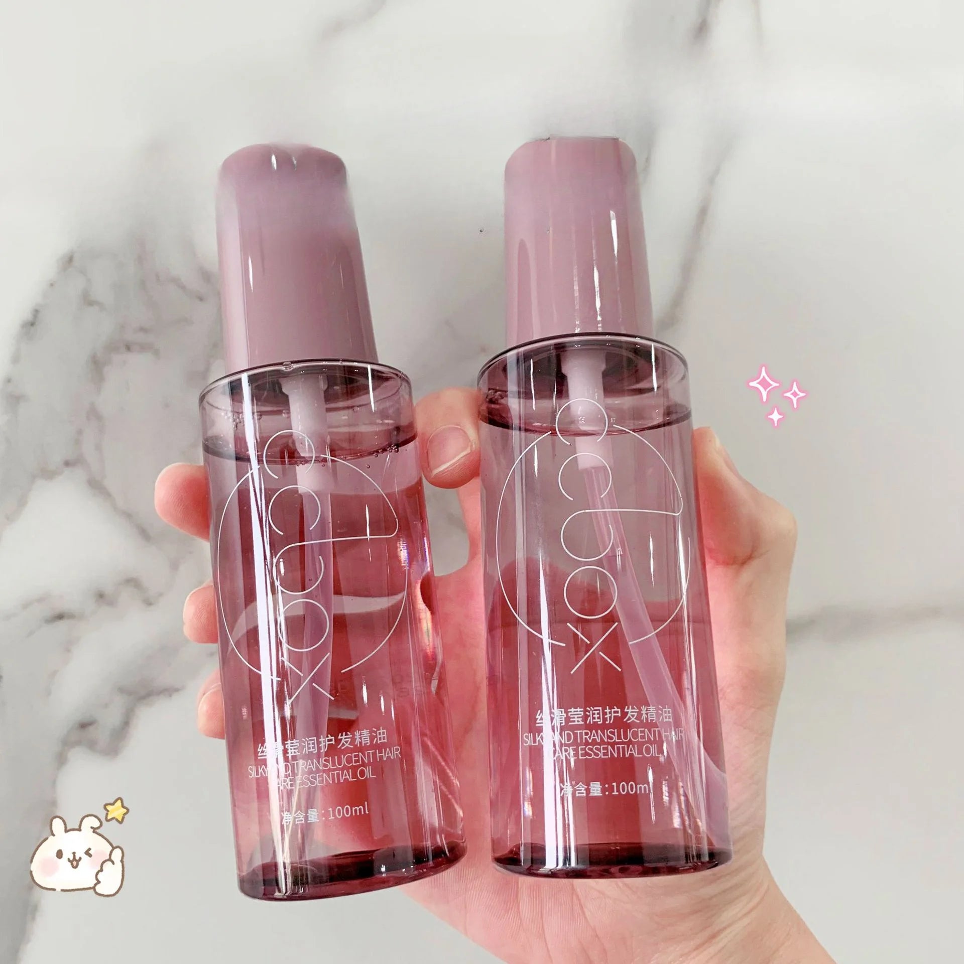 100ml hair care essential oil, dry hair, long-lasting fragrance and smooth essential oil, for girlfriends and mothers on holiday Peaceful Pleasures Health and Wellness