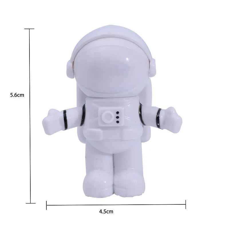 Astronaut USB Night Light Sound Sensor LED Lamp – Set of 2