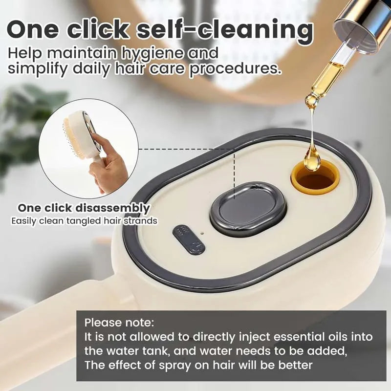 New multi-functional electric scalp massager equipped with multi-effect hair oil head promotes hair growth and relieves stress Peaceful Pleasures Health and Wellness