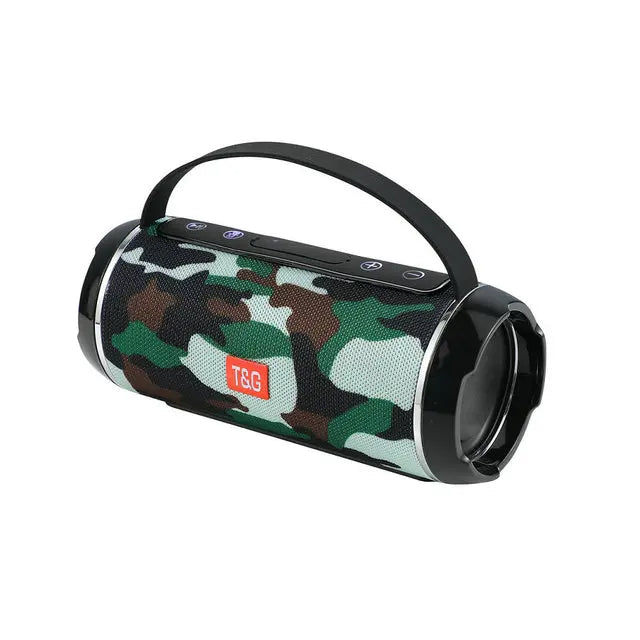 T&G Portable Bluetooth 5.3 Speaker – Waterproof, FM & Subwoofer