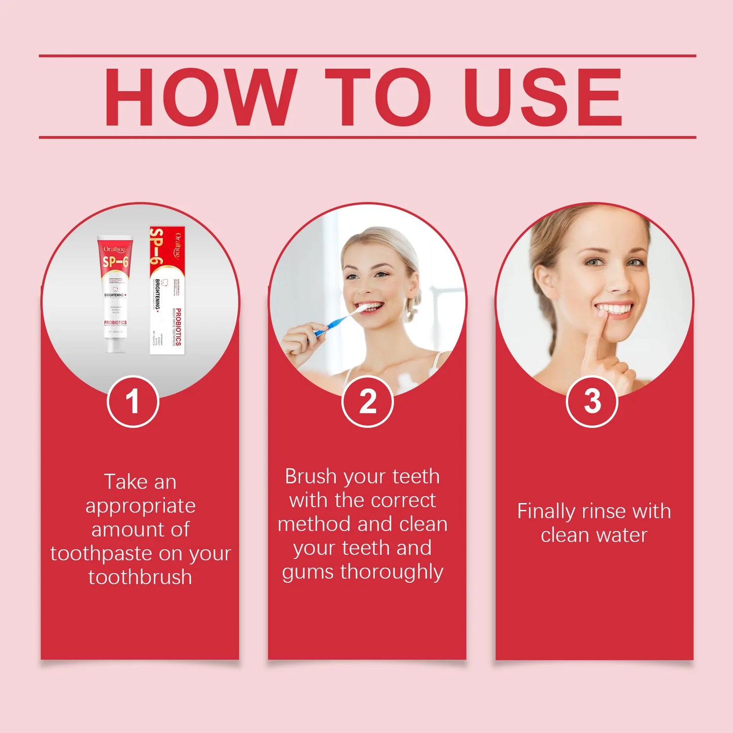 Oralhoe SP-6 Probiotic Whitening Toothpaste | Stain Remover
