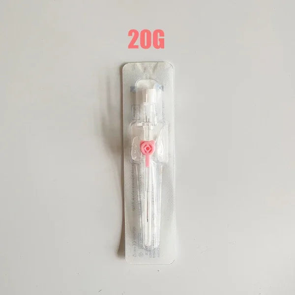 Sterile IV Cannula with Port & Wings 10–50pcs | 14G–24G Catheters