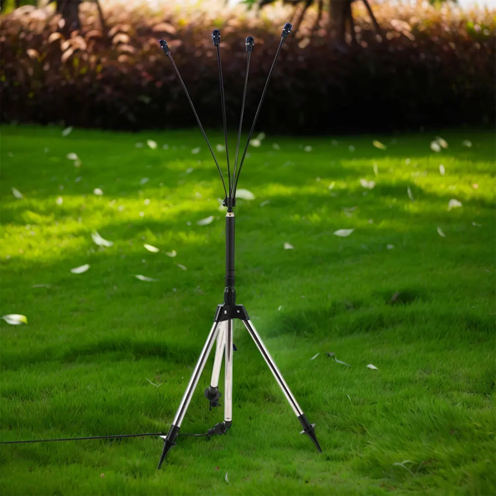 Patio Standing Misting System – Adjustable Outdoor Cooling Mister Peaceful Pleasures Health and Wellness
