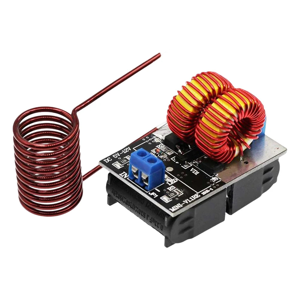 1-5PCS 5-12V Mini ZVS Low Voltage Induction Heating Power Supply Module Induction Heating board for induction Heating with Coil Peaceful Pleasures Health and Wellness