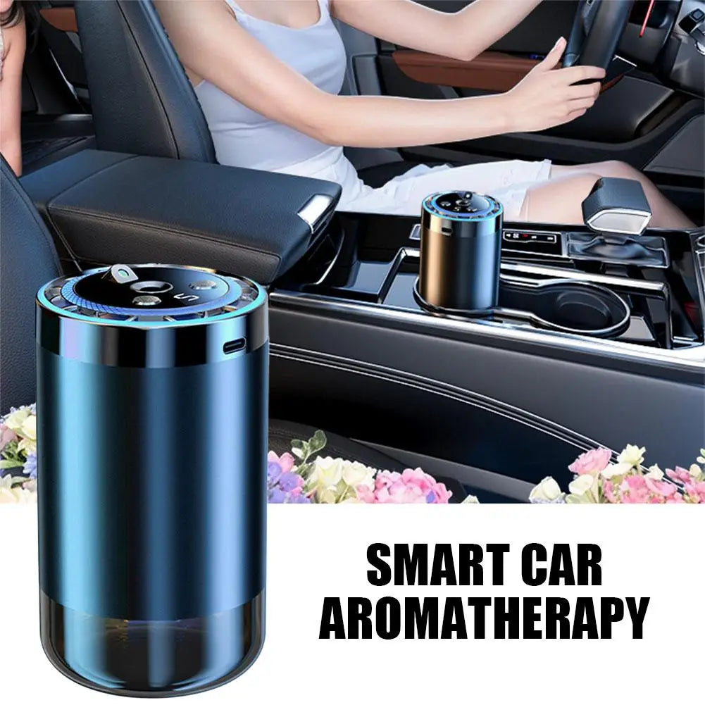 Smart Car Aromatherapy Diffuser | USB Rechargeable Auto-Sensing