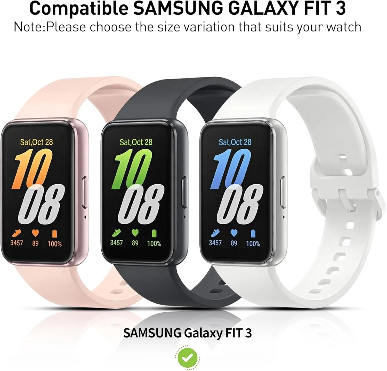 Samsung Galaxy Fit 3 Case – Hard PC Bumper & Tempered Glass Peaceful Pleasures Health and Wellness