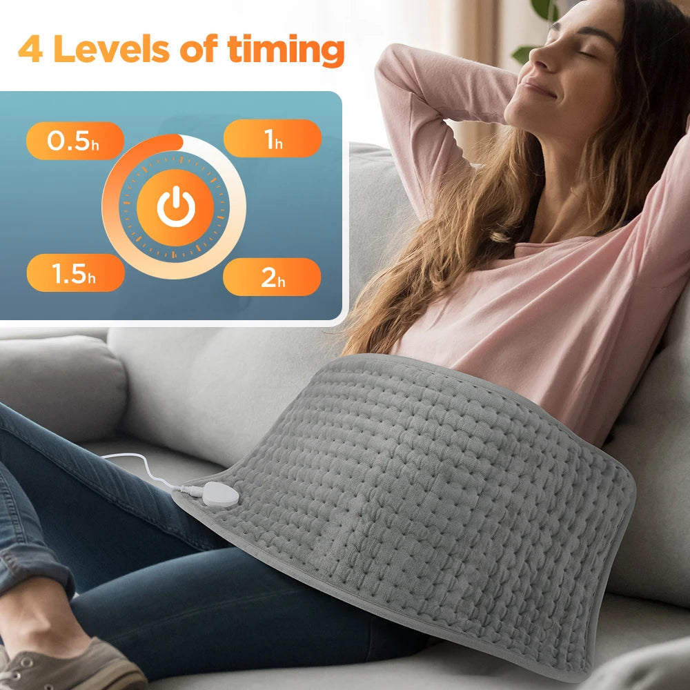 Electric Blanket 220V 110V Winter Hand Foot Legs Warmer Mat Heating Pad For Office Home Camping Heater Sheet Washable 60*30CM Peaceful Pleasures Health and Wellness