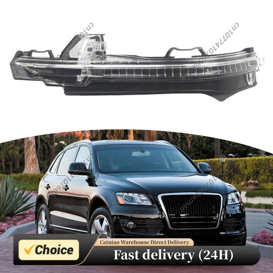 LED Rearview Mirror Light 4M0949101A 4M0949102A LED Side Rearview Mirror Turn Light for Audi Q7 2016-2023 Q5 2017-2023 Peaceful Pleasures Health and Wellness