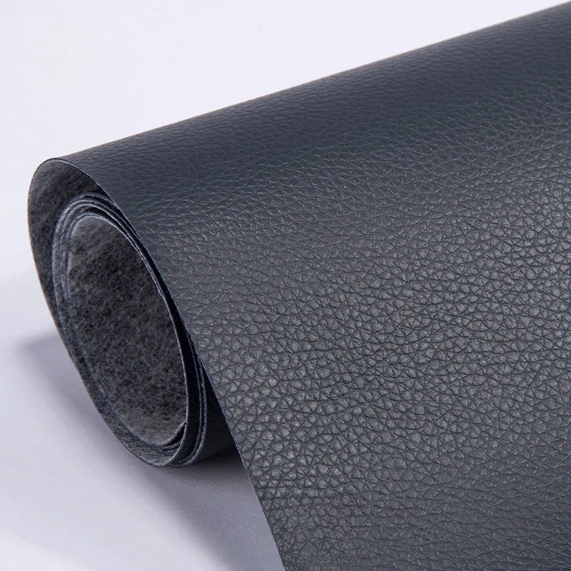 Self adhesive Leather Patch Sticker for Car Seat Sofa Chair Black Leather Repair Patch Refurbish Hole Artificial Stickers Fabric Peaceful Pleasures Health and Wellness Navy blue 200x50cm