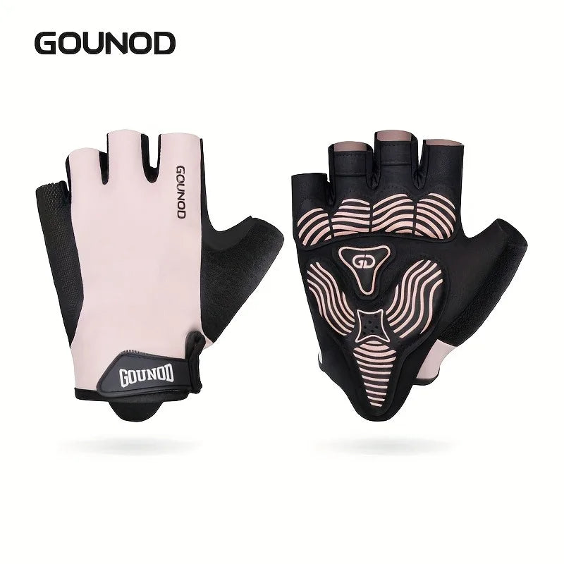 2pcs Cycling & Gym Gloves - Non-Slip Breathable Weightlifting, Boxing, Training Gloves with Wrist, Adjustable Hook-and-Loop Clos Peaceful Pleasures Health and Wellness Red S