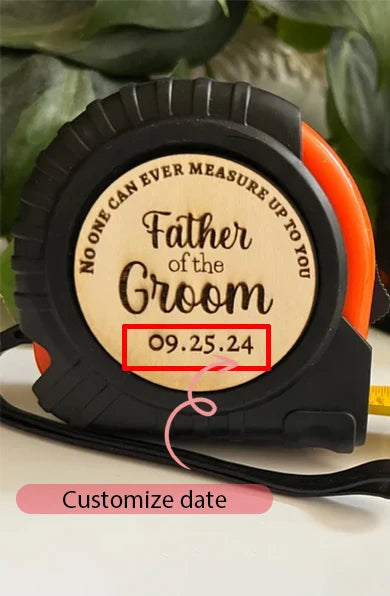 Personalized Wedding Tape Measure | Bridal Party Keepsake Gift