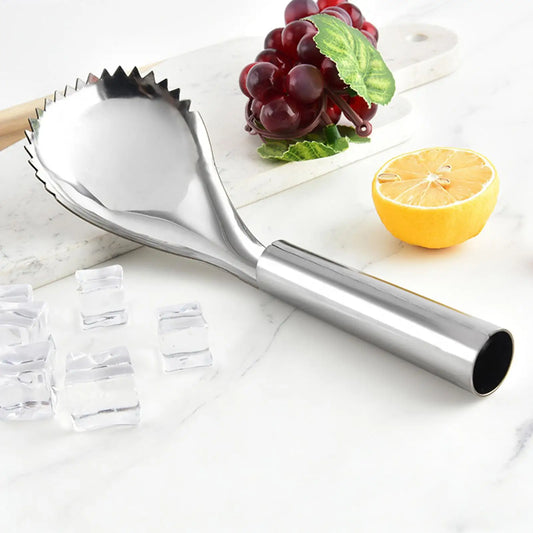 Stainless Steel Pumpkin Scooper & Carving Spoon Cutter Fruit & Veggie Corer Oasis Select