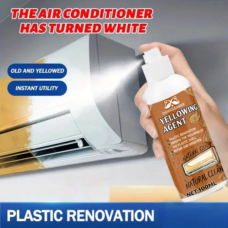 Plastic Restoration Spray – Remove Yellowing & Polish Plastics