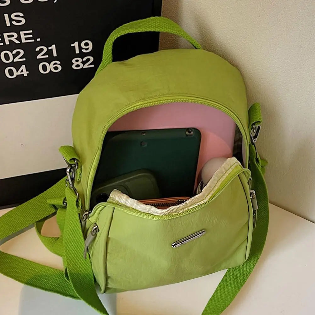 Women's Waterproof Oxford Backpack & Crossbody Shoulder Bag